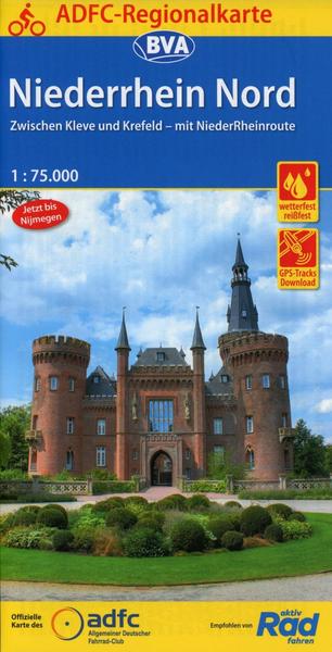 ADFC-Regionalkarte Niederrhein Nord