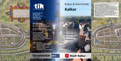Rundgänge im historischen Stadtkern von Kalkar Rundgänge im historischen Stadtkern von Kalkar, Foto der Broschüre
