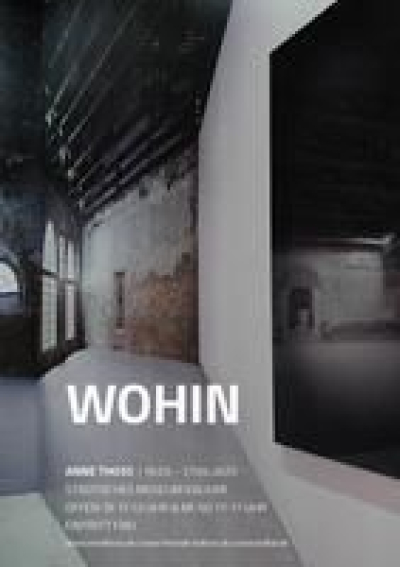 Plakat Ausstellung Anne Thoss Plakat mit Informationen zur Ausstellung von Anne Thoss im Städtischen Museum Kalkar