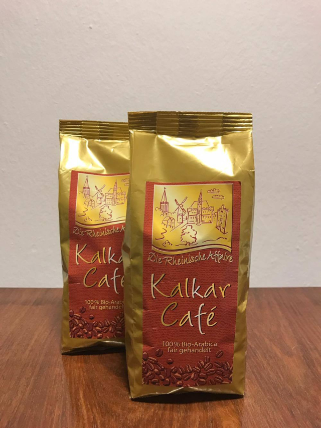 Das Foto zeigt den Kalkar Kaffee.