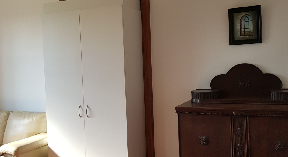 Ferienwohnung Brücker, Ansicht des Schlafzimmers der ersten Wohnung