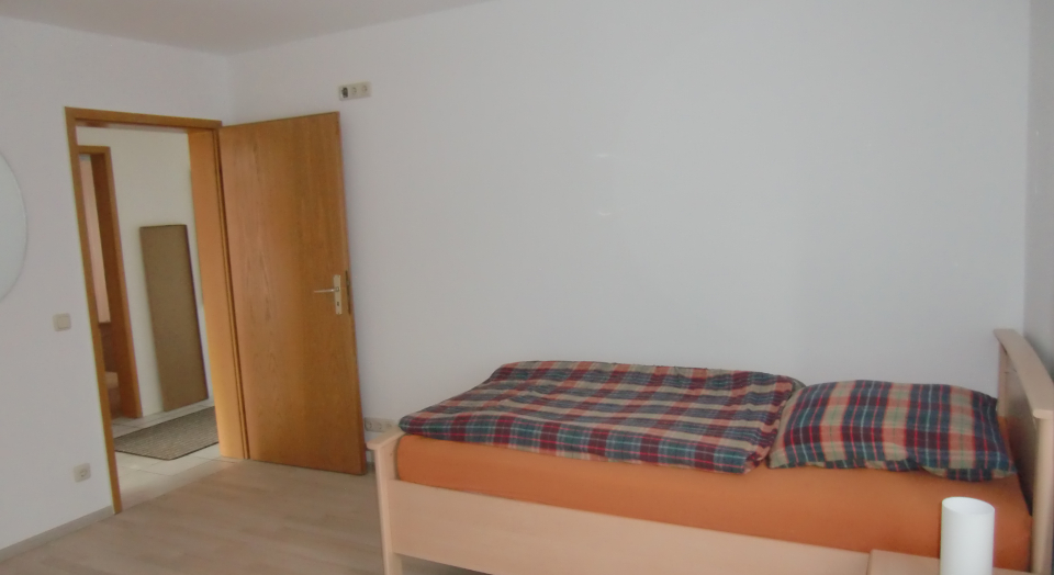 Attraktive Ferienwohnung, Ansicht Schlafzimmer 1