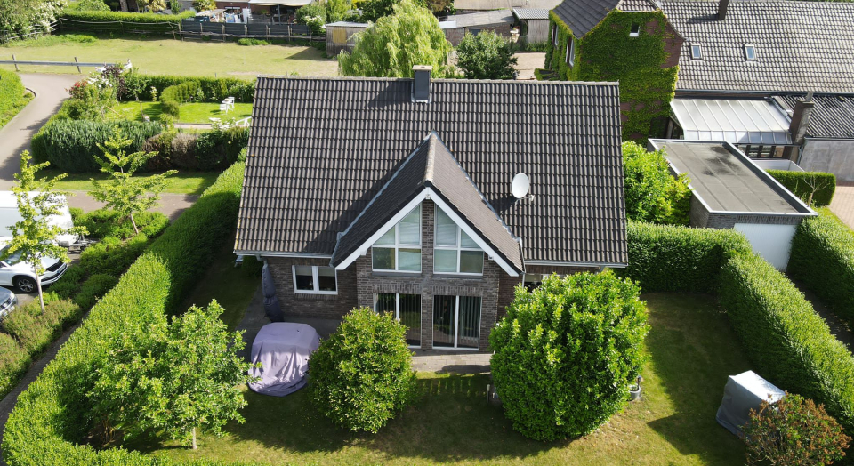 Ferienhaus Kalkar, Ansicht Vogelperspektive
