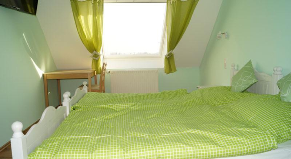 Gästezimmer Schwalbennest, Ansicht des Schlafzimmers