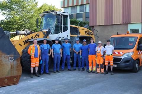 Kooperation Stadt Kalkar und Pfeifer & Langen Teamfoto