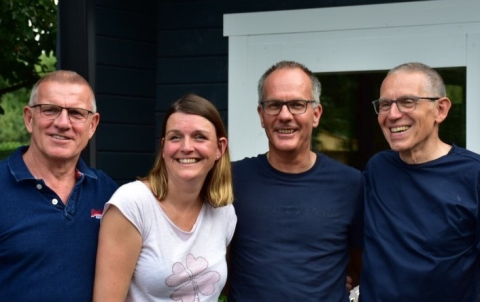 Das Foto zeigt die Band "2 & 2" bestehend aus Verena Lauff, Norbert Bayer, Ralf Nieder und Klaus Willwacher.